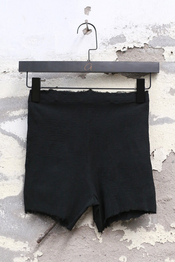 Marc Le Bihan 24913 Stretch Boxer Collection 10 Meters of Silk Shrink Handmade in France MLB-24913-BLACK